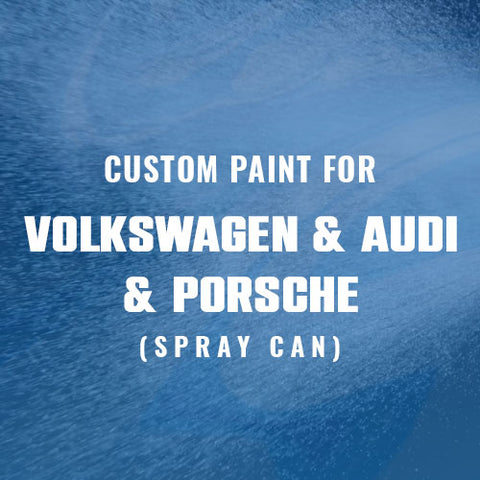 Custom Automotive Paint For VOLKSWAGEN & AUDI & PORSCHE (Spray Can)