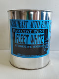 FLEET WHITE BASECOAT USC 10 CLEAR KIT BASECOAT CLEARCOAT AUTOMOTIVE RESTORATION CAR PAINT