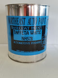 HONDA/ACURA TAFFETA WHITE NH578 BASECOAT CLEARCOAT BASECOAT CLEARCOAT AUTOMOTIVE RESTORATION CAR PAINT